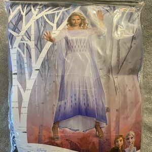 Women’s Elsa Costume with Wig